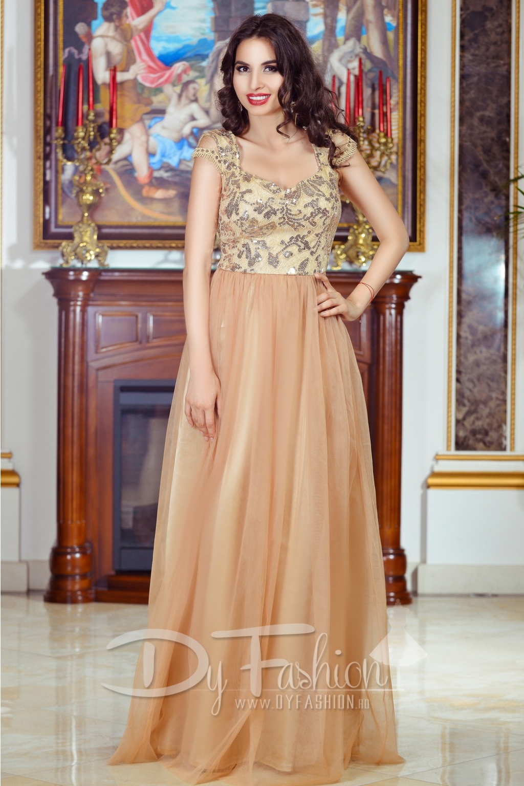 Rochie Allure Beige