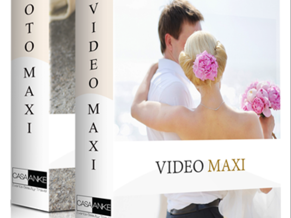 Pachet filmare + fotograf nunta Maxi