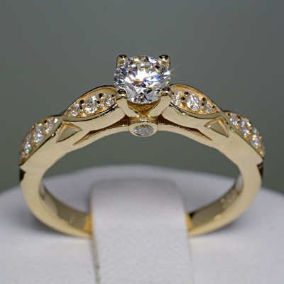 Inel de logodna din Aur cu Diamante122533DIDI