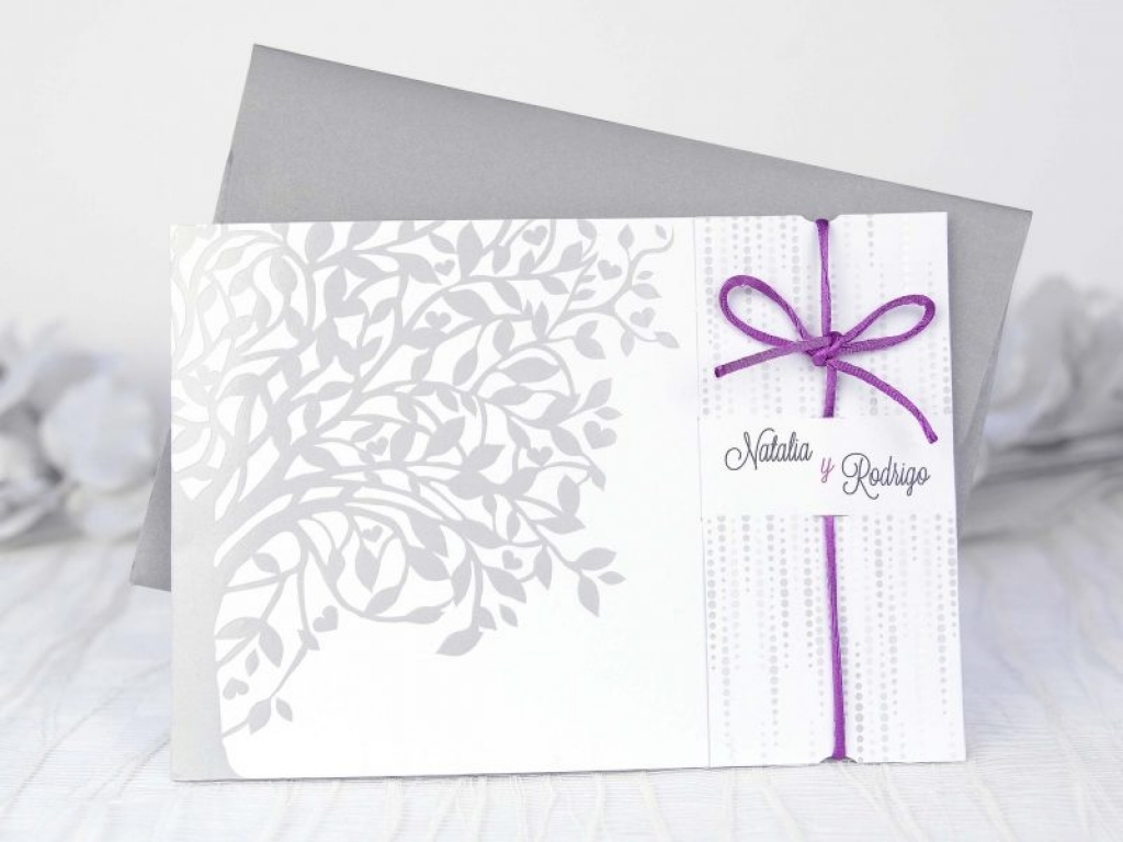 Invitatie de nunta Love Tree