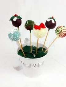 Cake Pops-uri Craciun