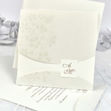 Invitatie nunta floricele discrete 39102