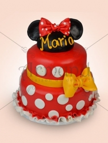 Tort de botez Minnie Mouse