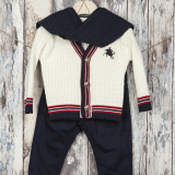 Compleu Baby Boy Alb 1814 CREM