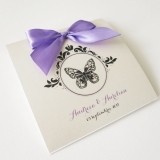 Invitatie de nunta Butterfly