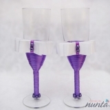 Set pahare miri Purple Pearls