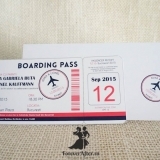 Invitatie de nunta Boarding Pass