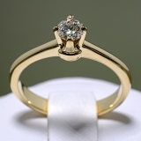 Inel de logodna din Aur cu diamant 117