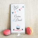 Invitatie de nunta ciocolata Love is Sweet