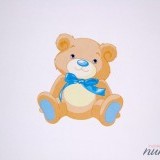 Meniu de botez Blue Teddy