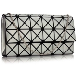 Clutch Argintiu Cleo BG316