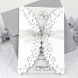 Invitatie de nunta White Bubbe