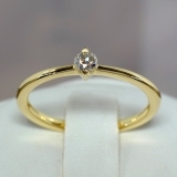 Inel de logodna din aur cu diamant 573