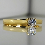 Inel de logodna din Aur sau Platina cu diamante 122089